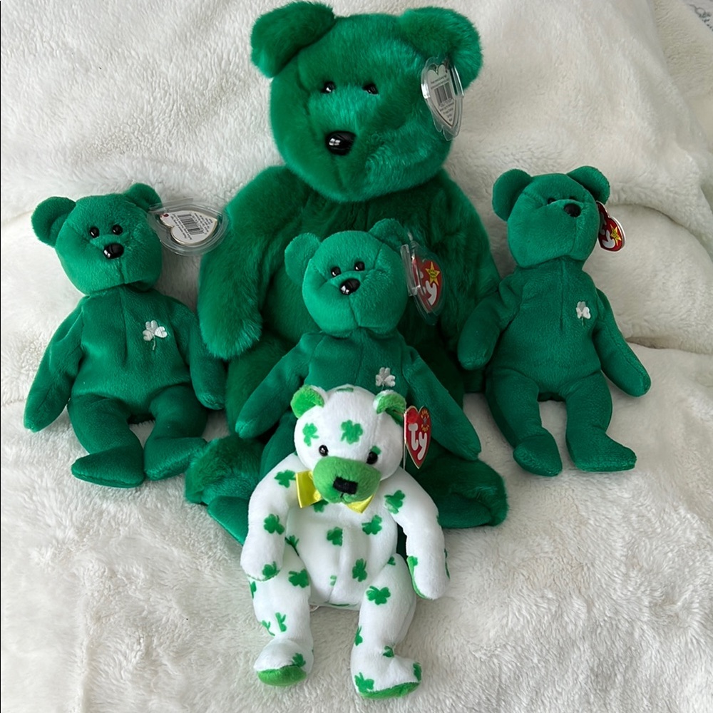 SOLD Beanie Baby Ty 🍀IRISH🍀Bears